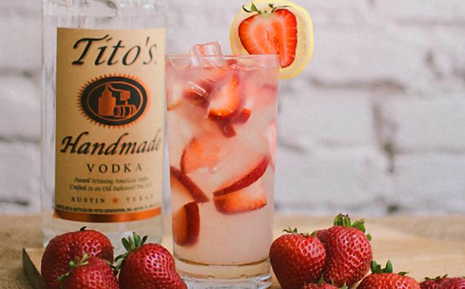 Tito's Strawberry Lemonade